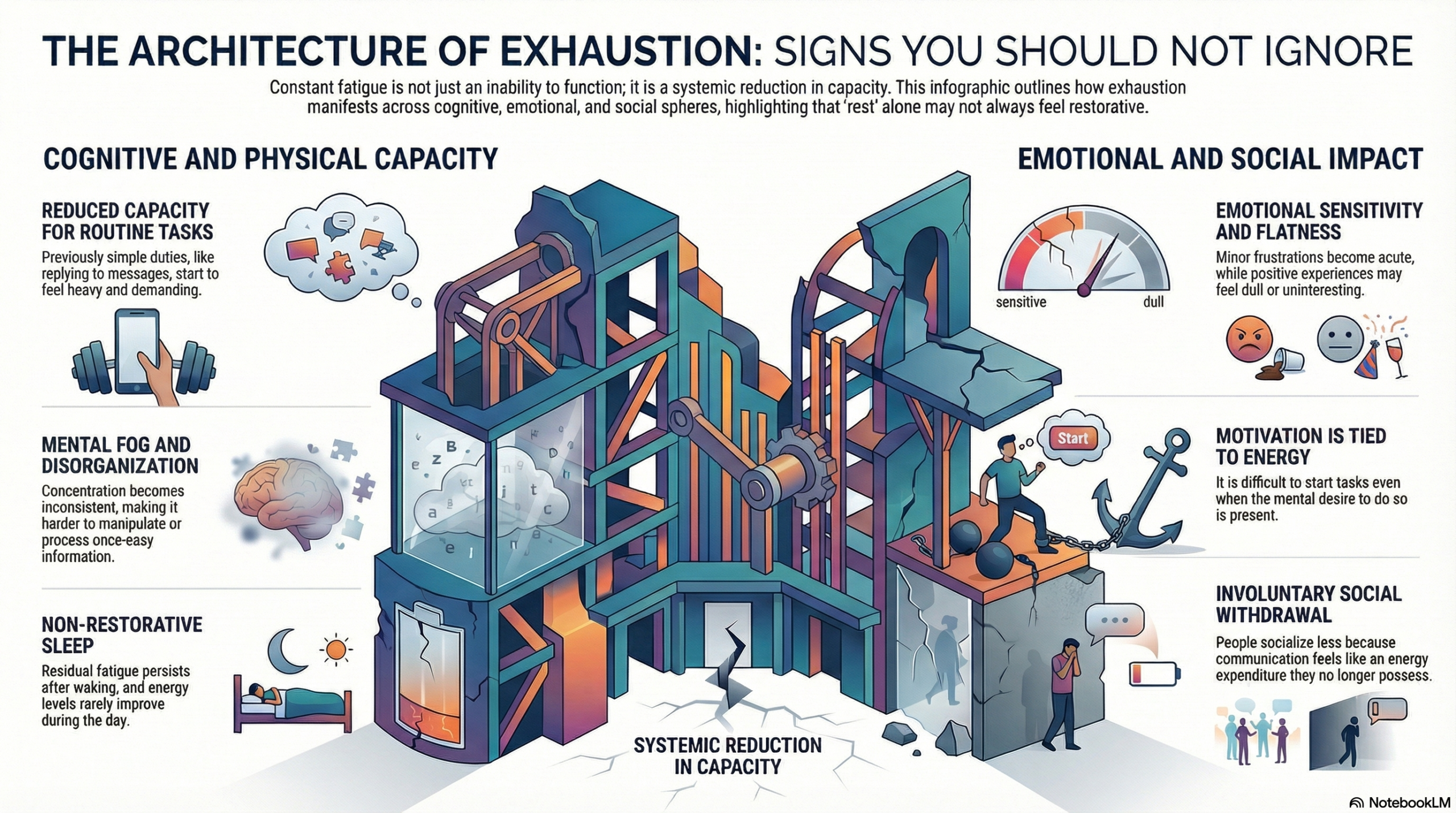 mental exhaustion symptoms