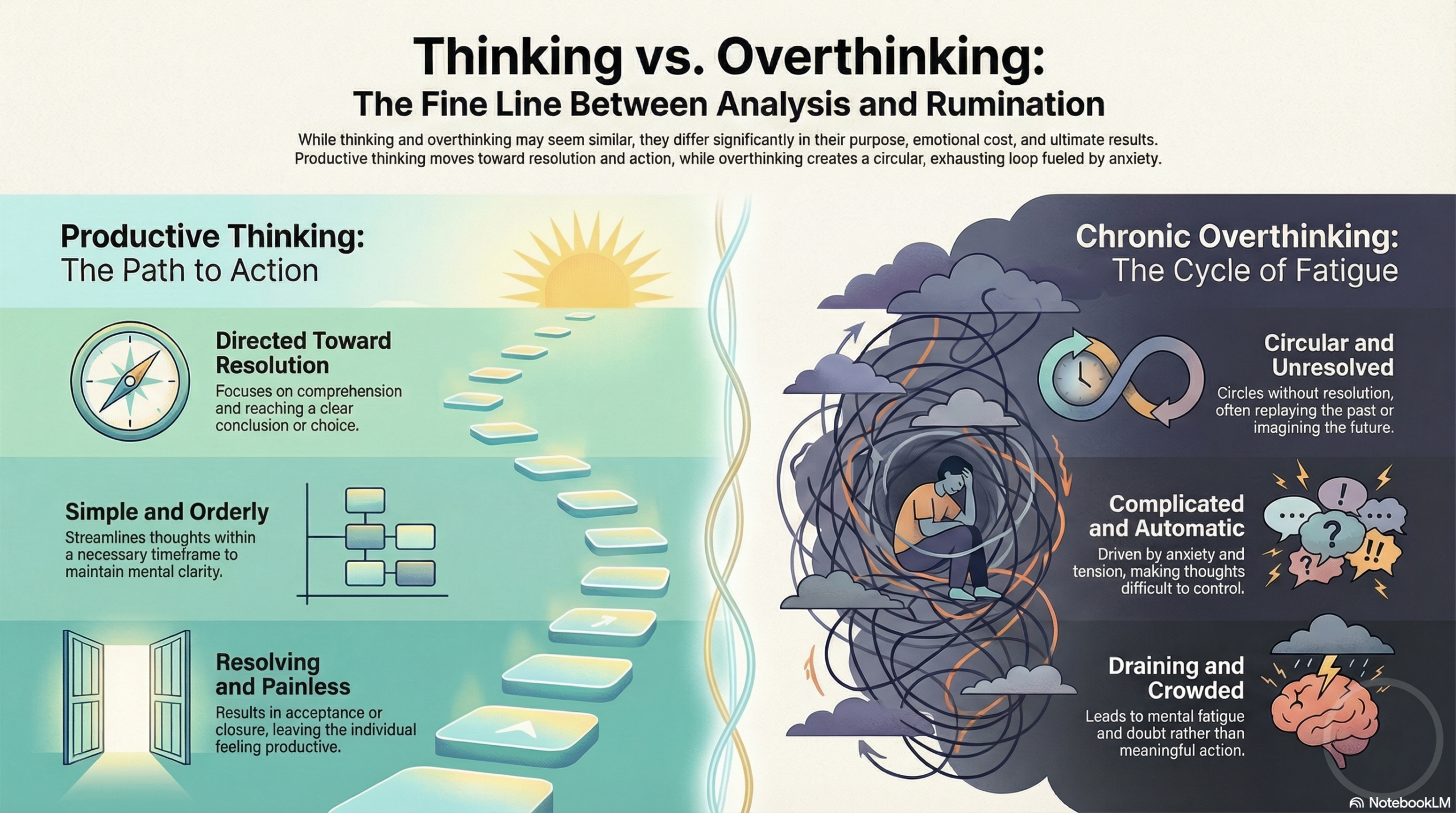 Thinking vs Overthinking: Key Differences You Need to Understand